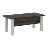 Стол руководителя прямой (опоры серые) Yalta LT.D-18.1 дуб мали